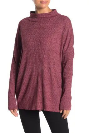 Nordstrom Item! Women's Abound Long Sleeve Ribbed Knit Tunic, Sz M! Lightweight, Comfy, Generous Fit! Retails $50 