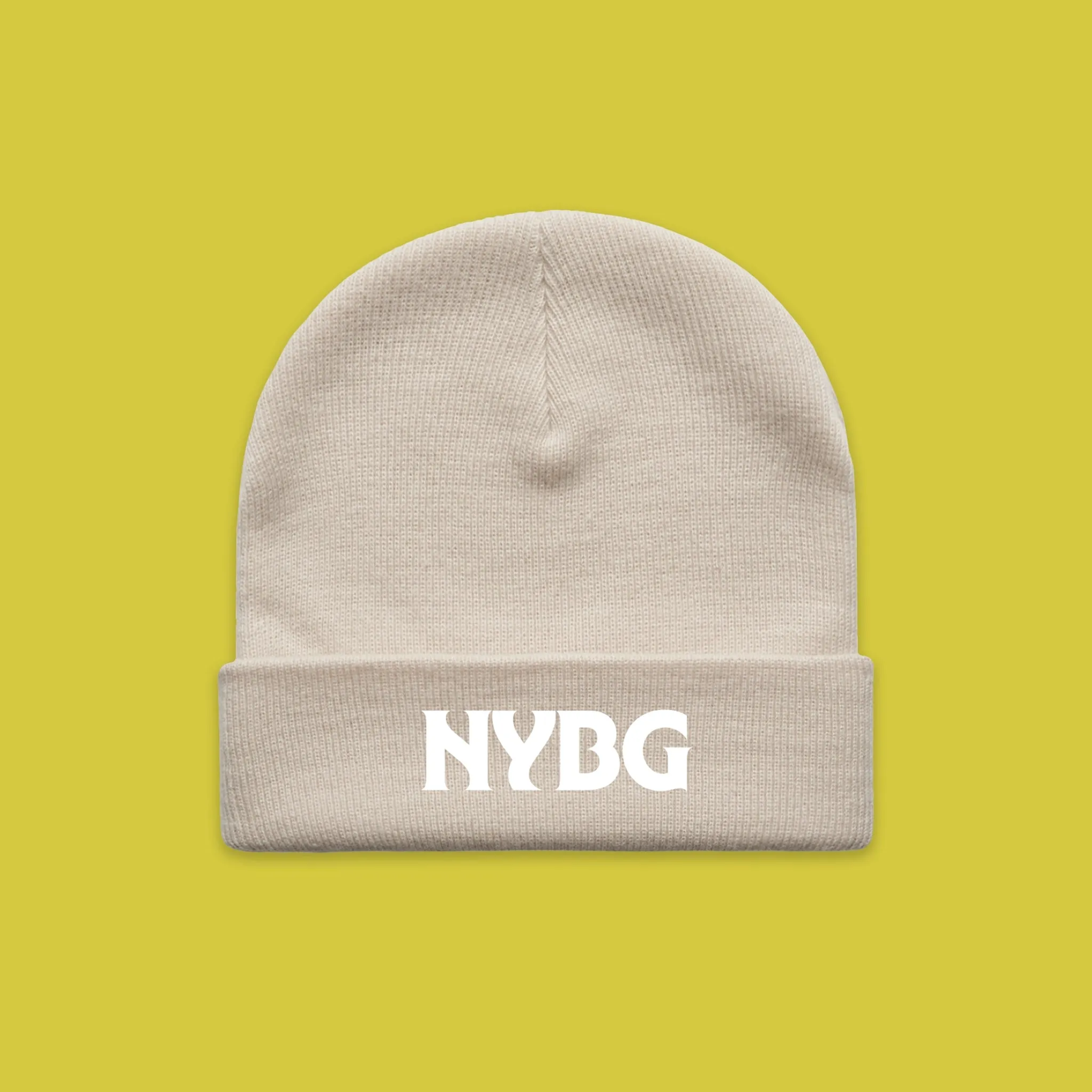 NYBG Knit Hat | Bone