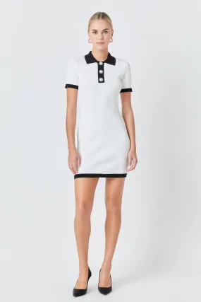 Polo Mini Knit Dress