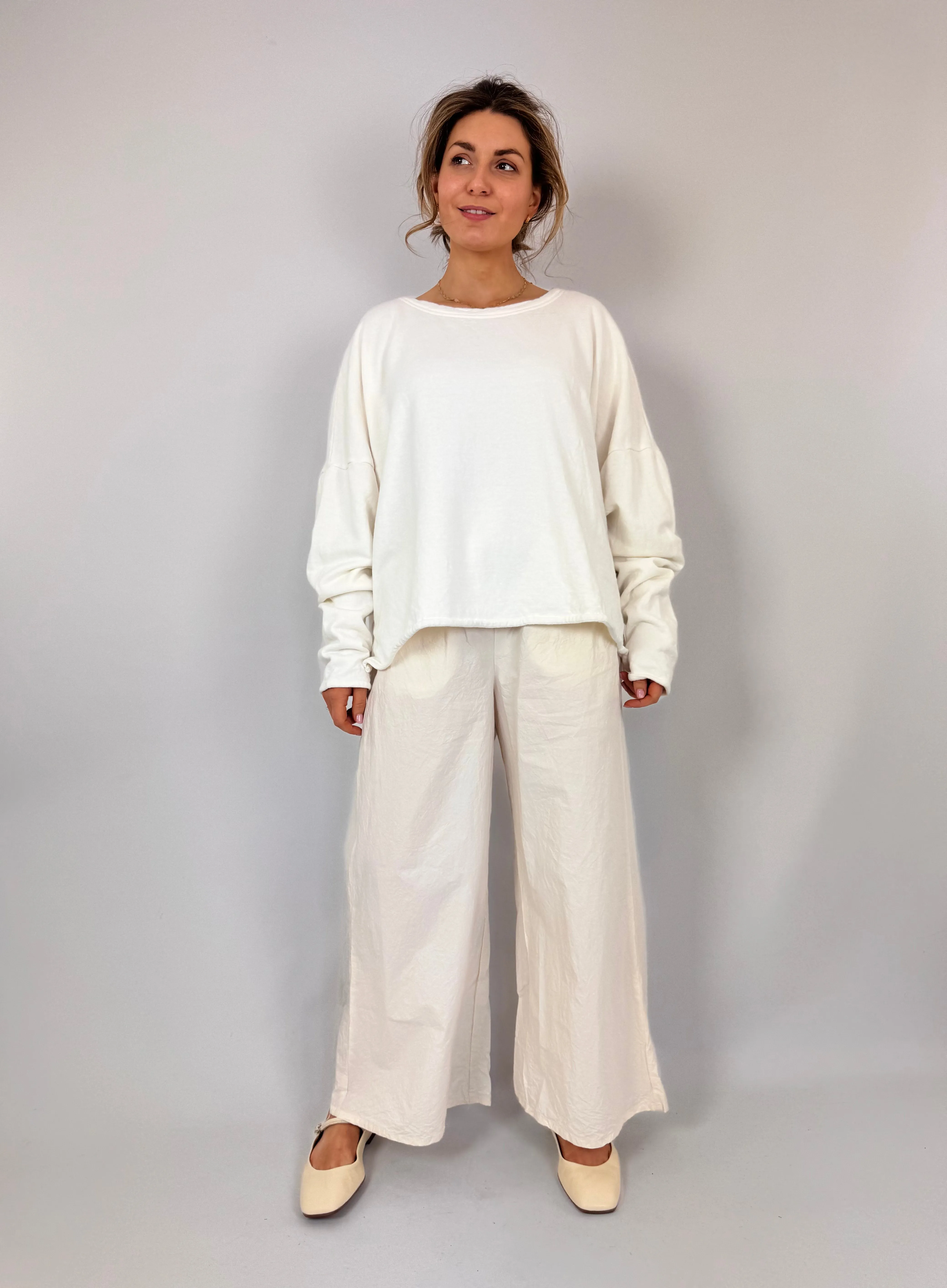 Privatscahen Strammgrei Jumper Schnee