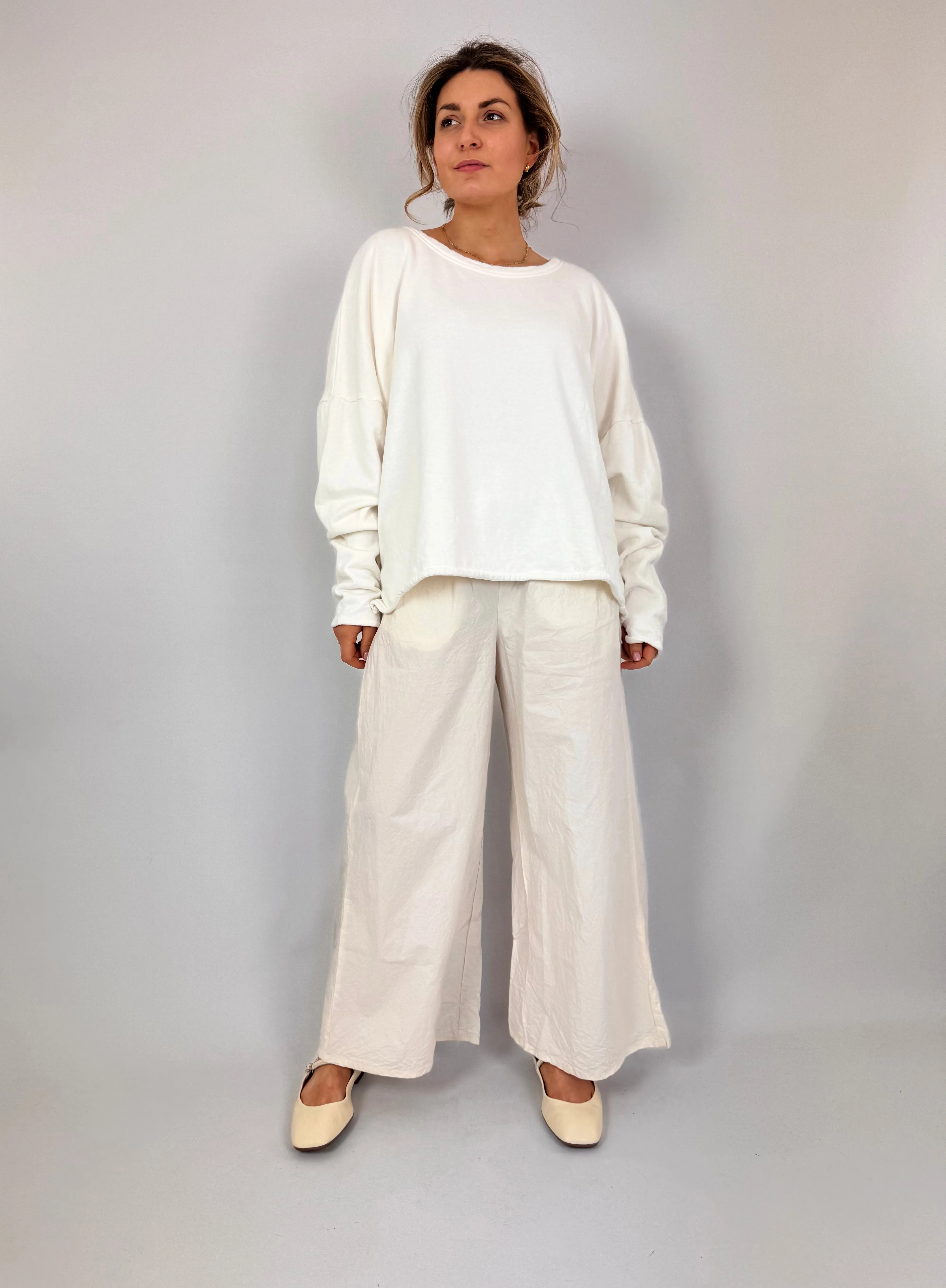 Privatscahen Strammgrei Jumper Schnee