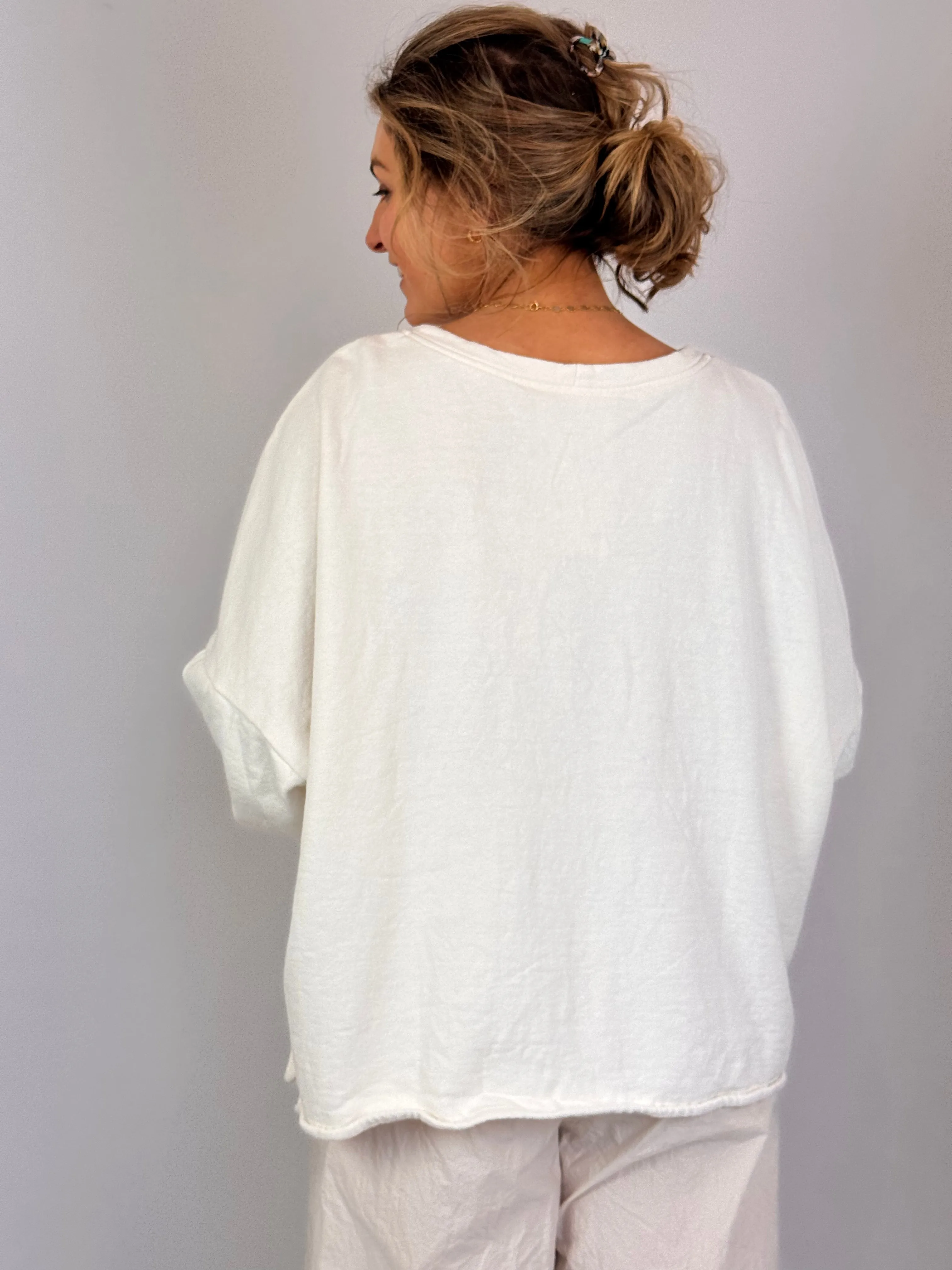 Privatscahen Strammgrei Jumper Schnee