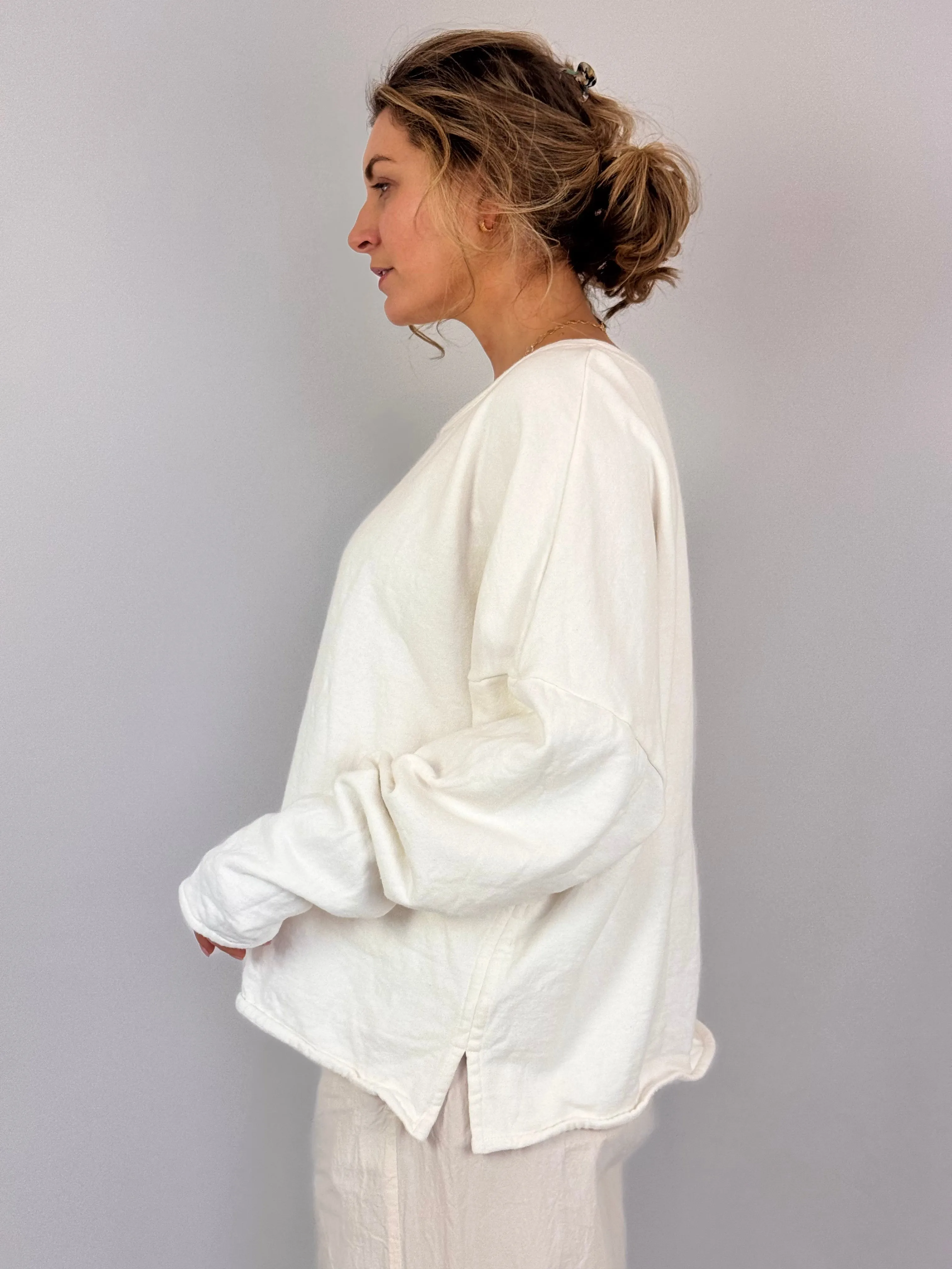 Privatscahen Strammgrei Jumper Schnee