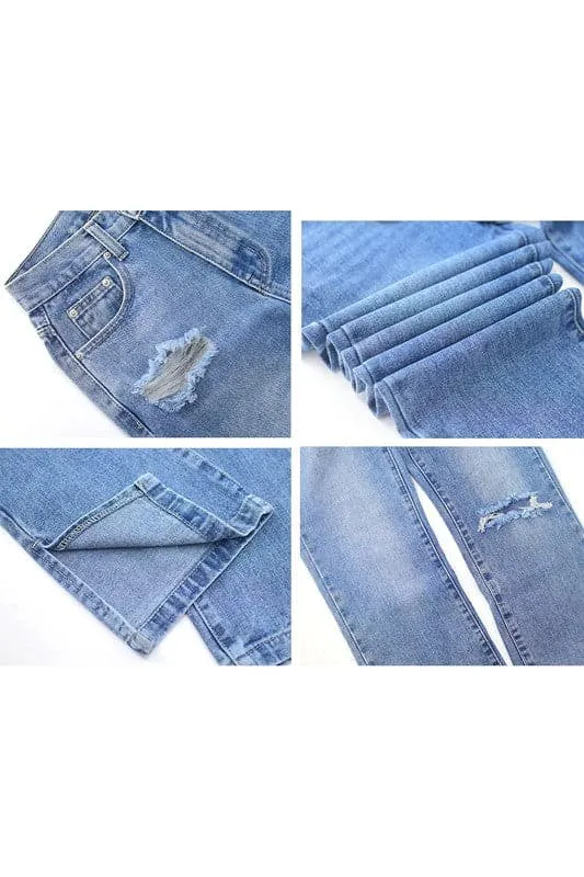 PX807 High Rise Flare Jeans