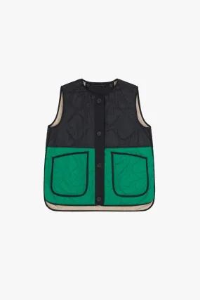 Quilt Liner - Black / Stone