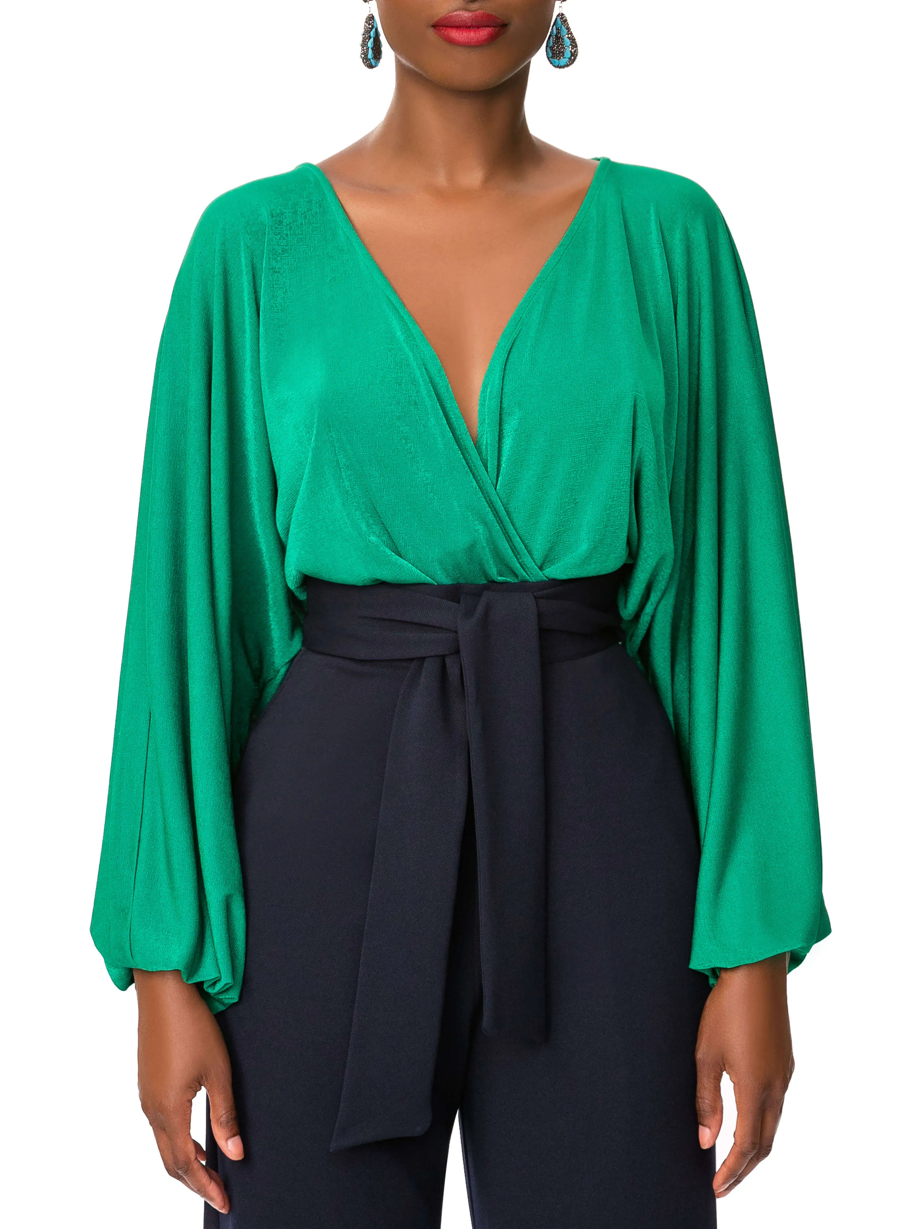 "Ntangi" Emerald Bodysuit