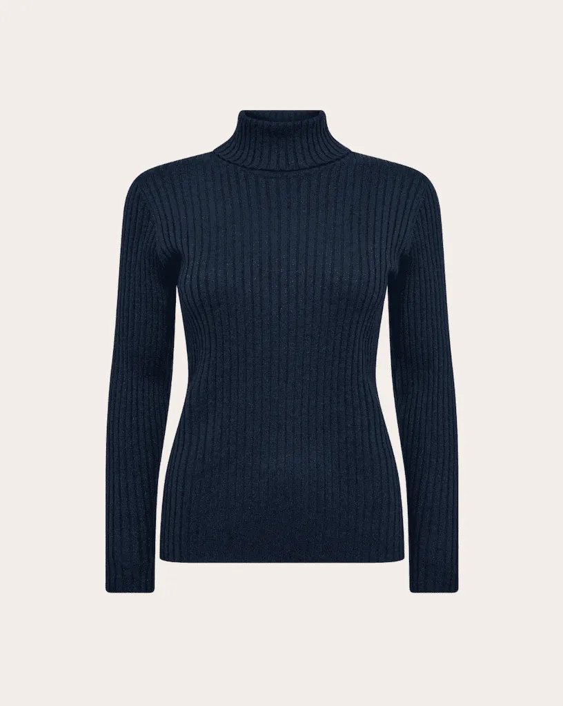 Relena Rib Lux Rollneck Knit