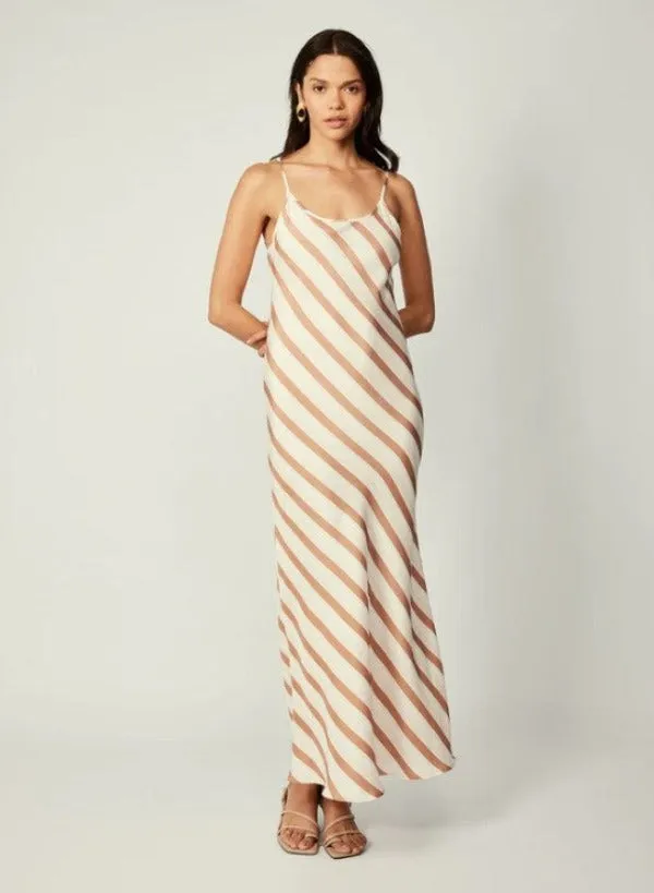 Shadow Slip Dress Stripe