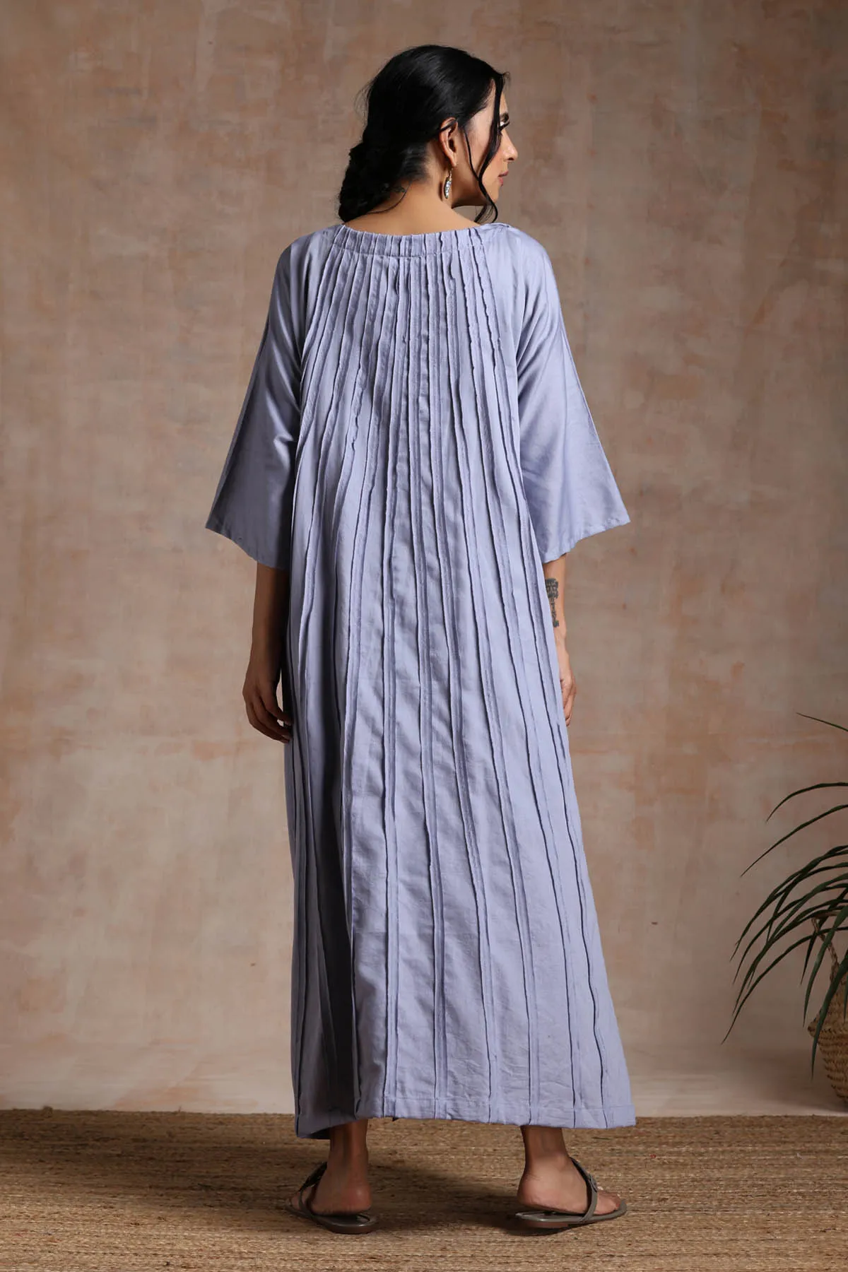 Side Slit Kaftan Dress