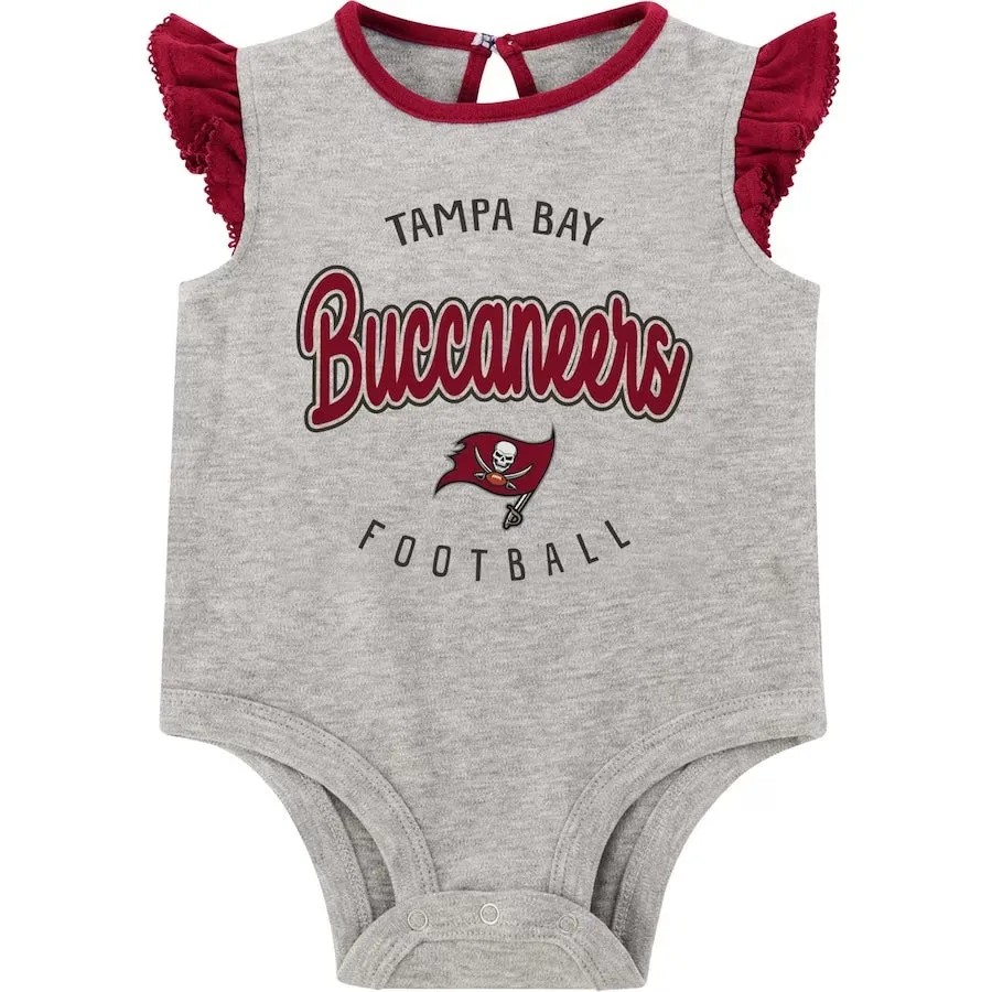 Tampa Bay Buccaneers Newborn All Dolled Up Creeper, Tutu & Bootie Set