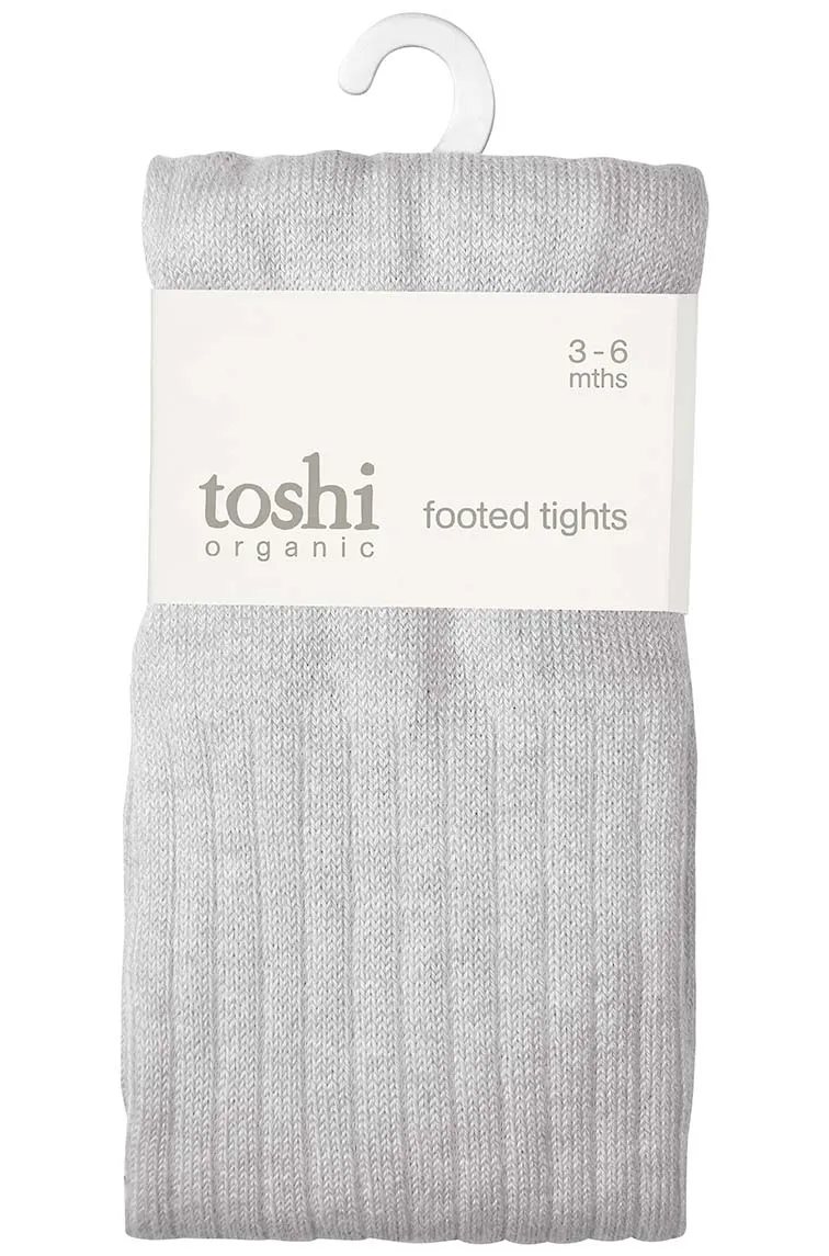 Toshi Organic Dreamtime Footed Tights - Ash