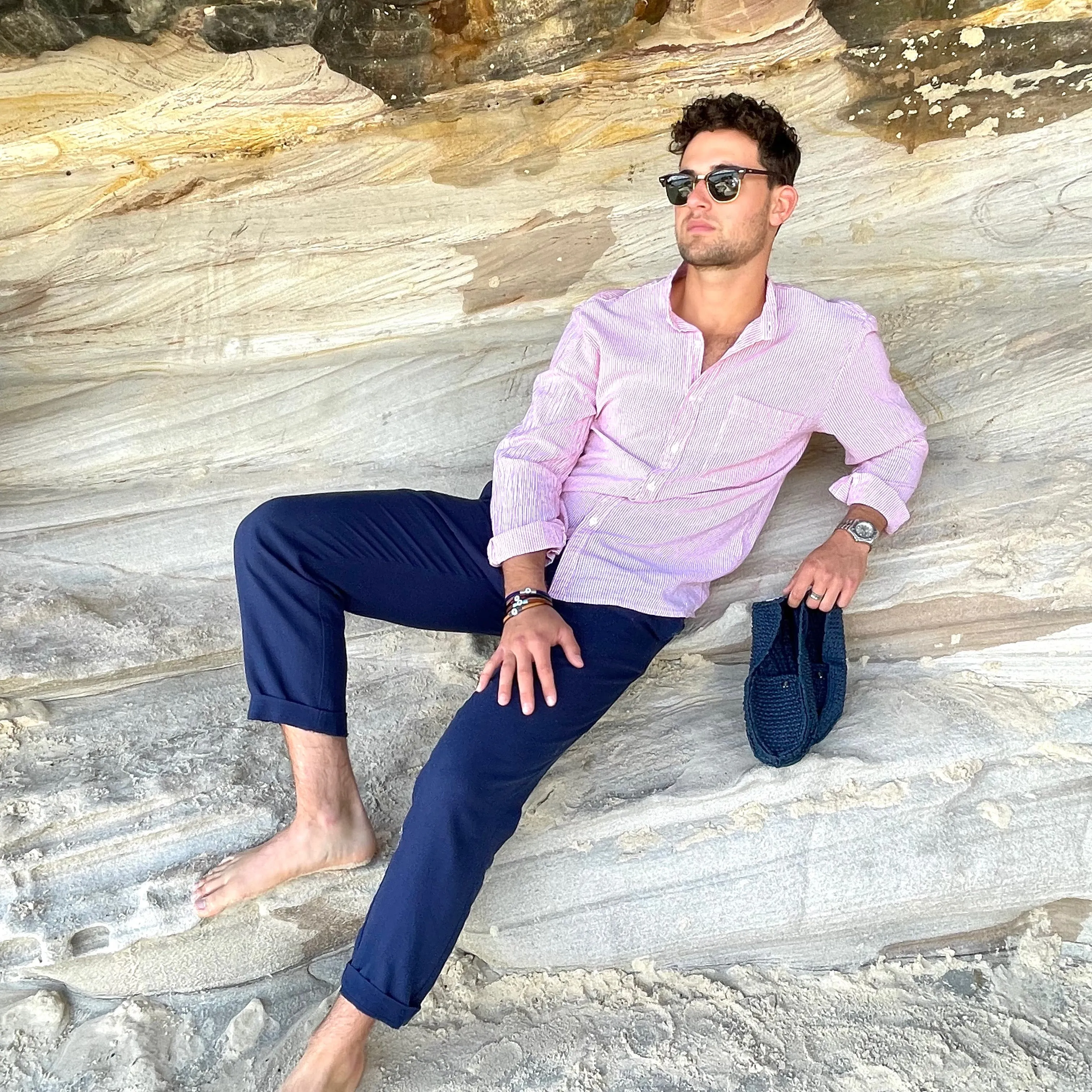 Unisex Greek Cotton Shirt