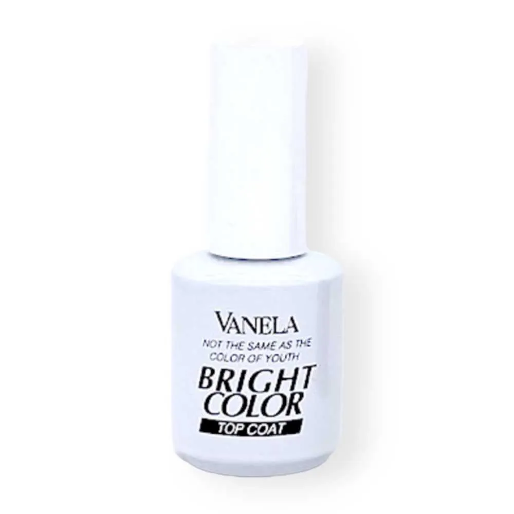 Vanela LED/UV Gel Top Coat 0.5oz