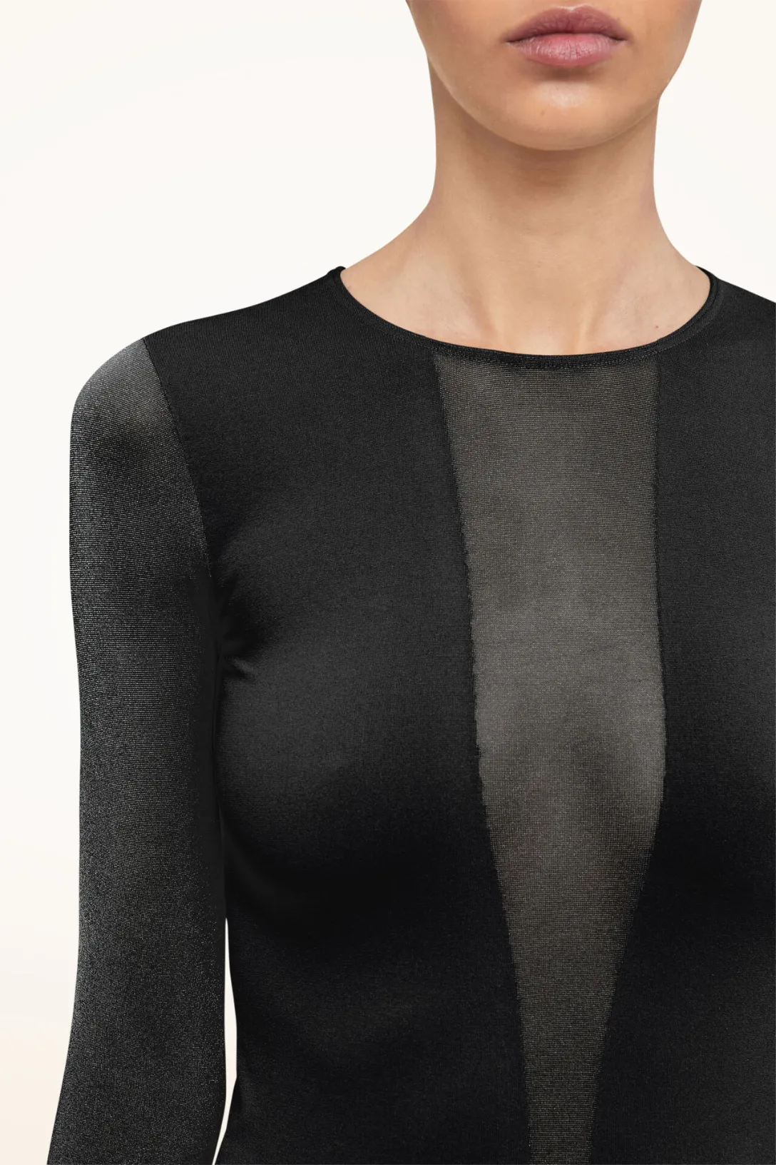 Venus String Bodysuit | Black