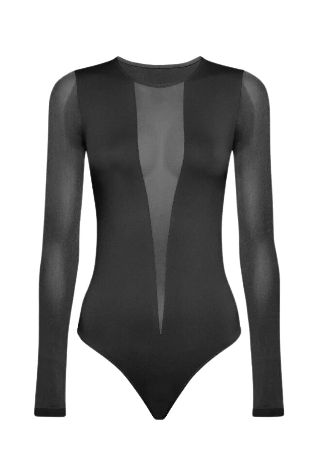 Venus String Bodysuit | Black