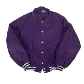 Vintage Birdie "Quilted" Purple Corduroy Jacket