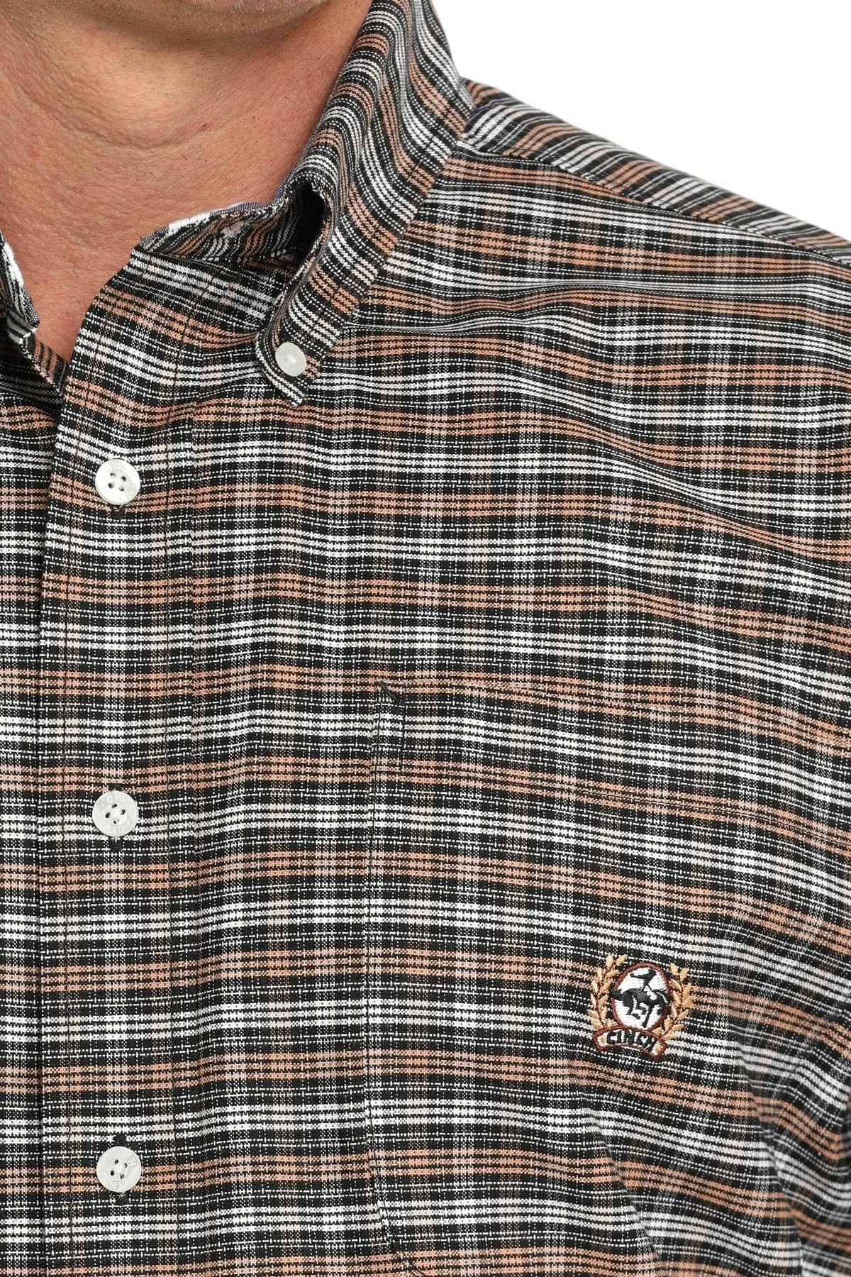 Vintage plaid button down shirt