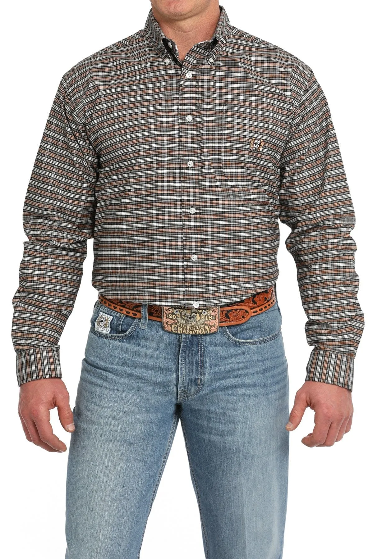Vintage plaid button down shirt