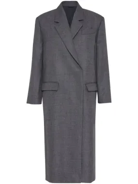 virgin wool Monili-trim coat