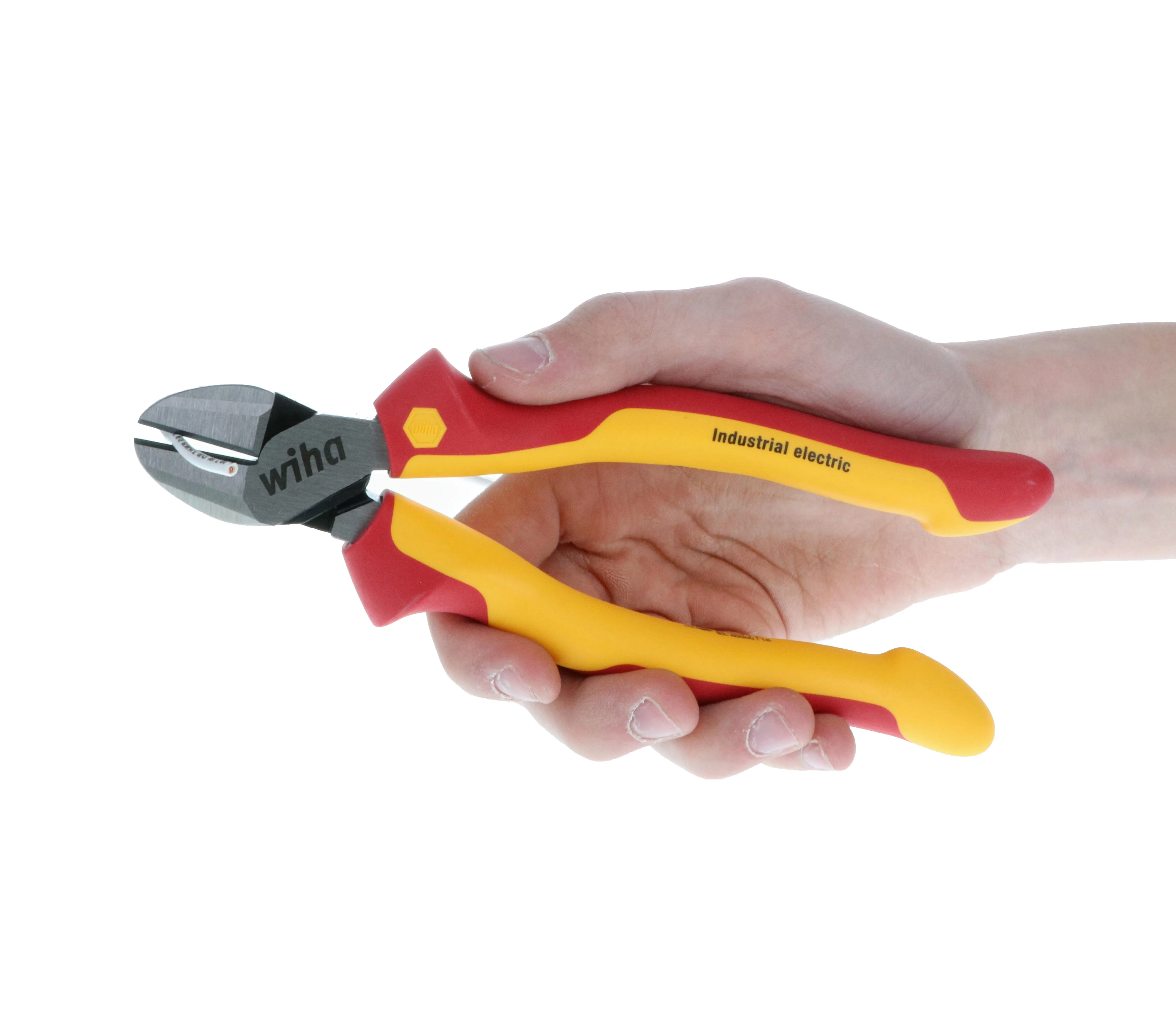 Wiha 32981 3 Piece Insulated Industrial Pliers-Cutters Set