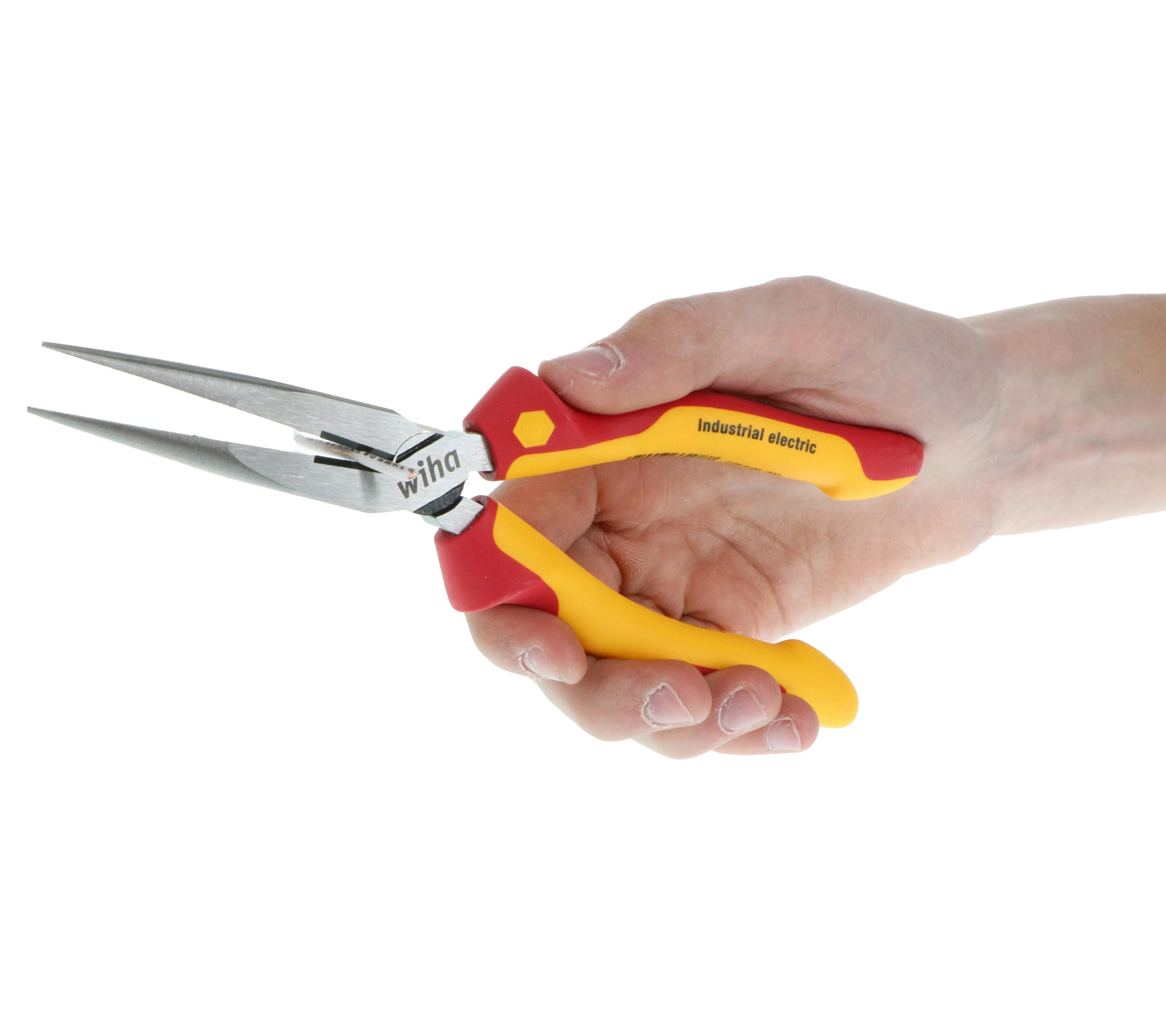 Wiha 32981 3 Piece Insulated Industrial Pliers-Cutters Set