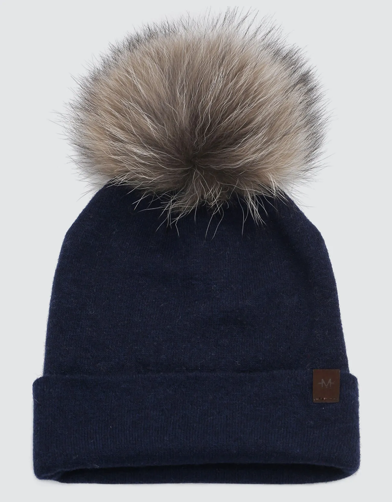 Women's  Beanie Hat with  Pompom