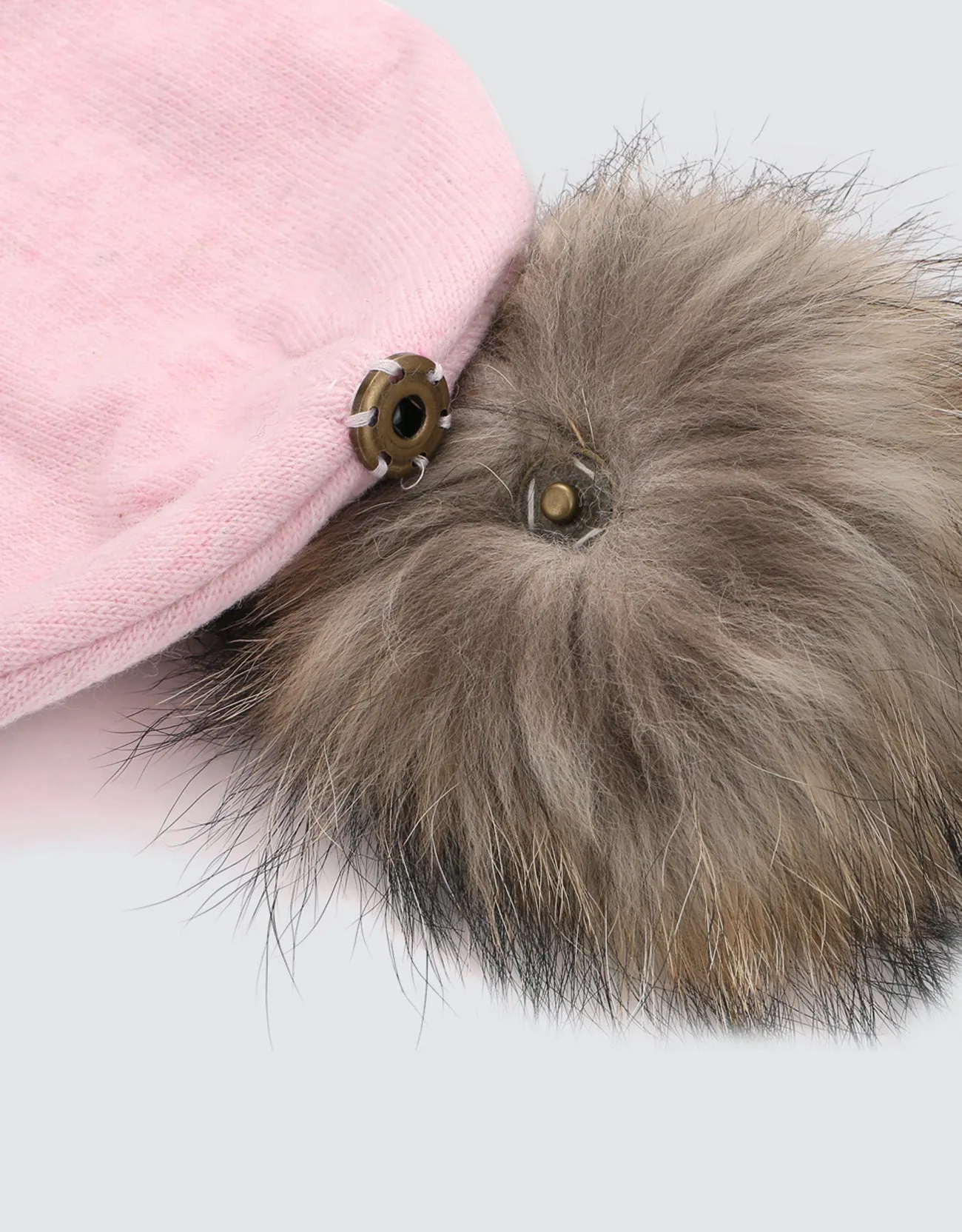 Women's  Beanie Hat with  Pompom