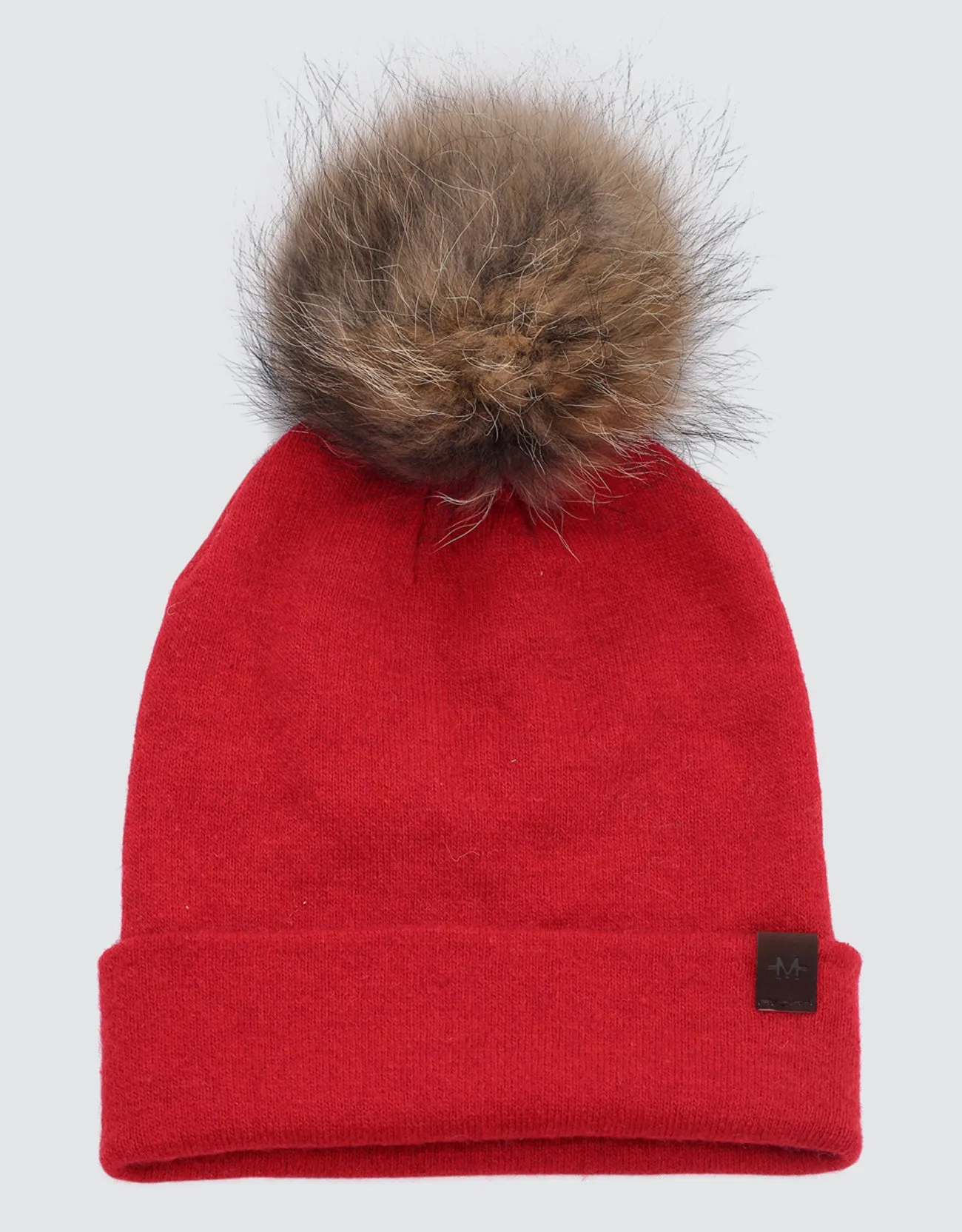 Women's  Beanie Hat with  Pompom