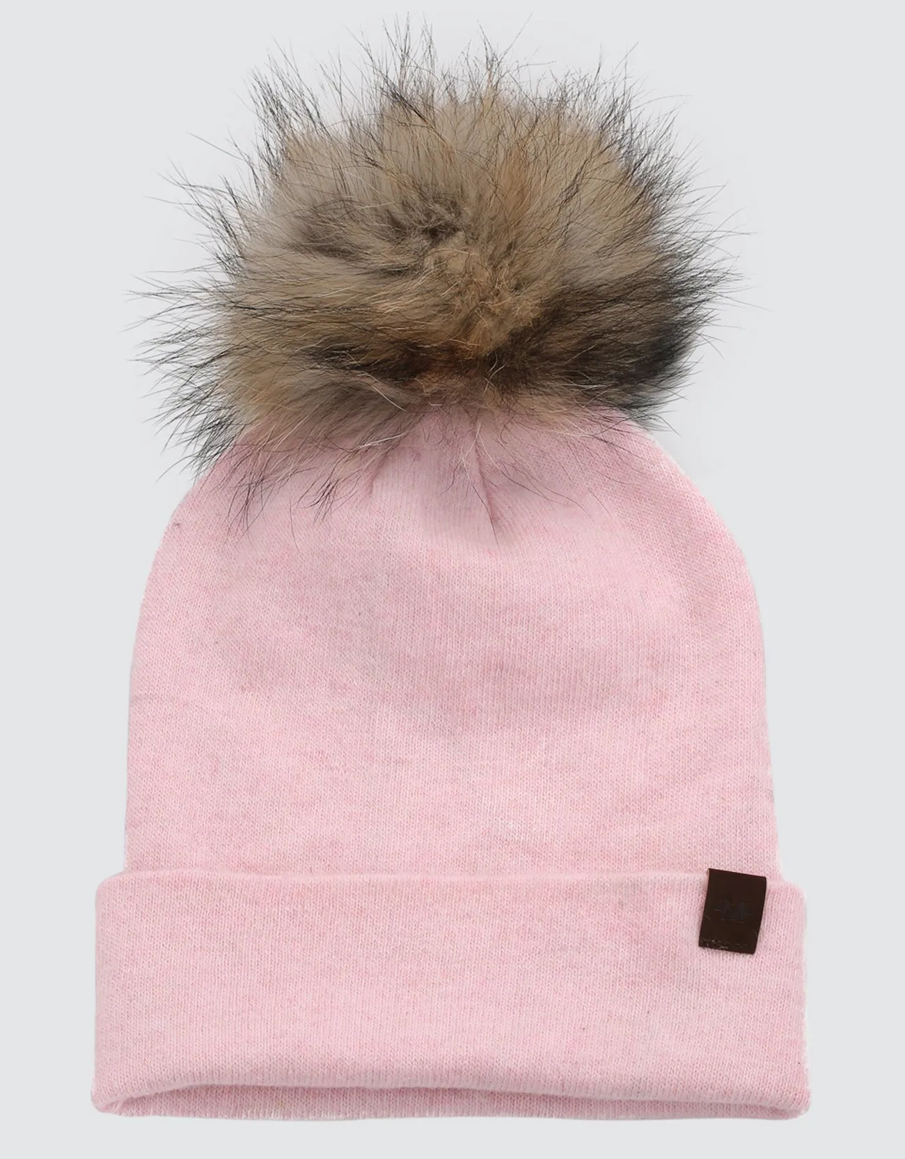 Women's  Beanie Hat with  Pompom