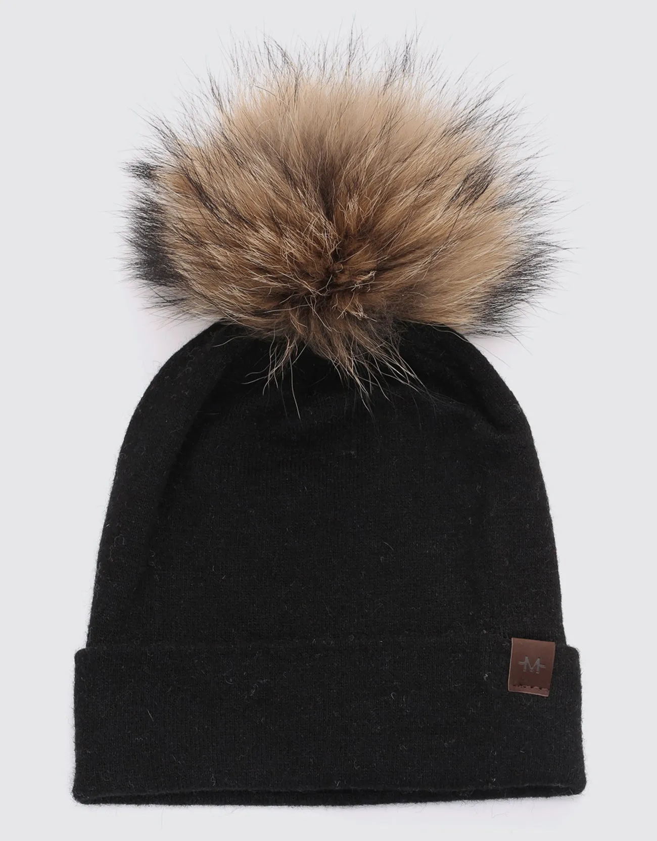Women's  Beanie Hat with  Pompom