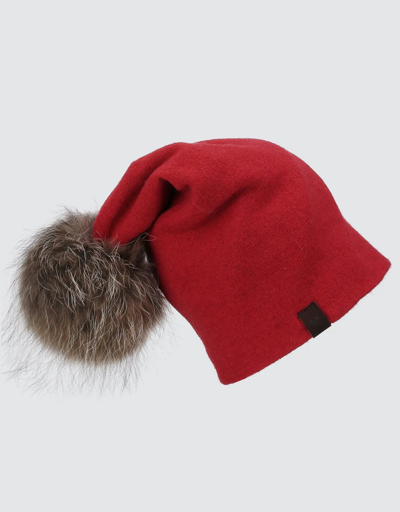 Women's  Beanie Hat with  Pompom