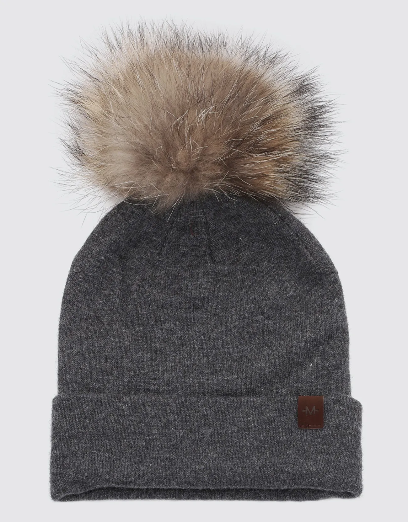 Women's  Beanie Hat with  Pompom