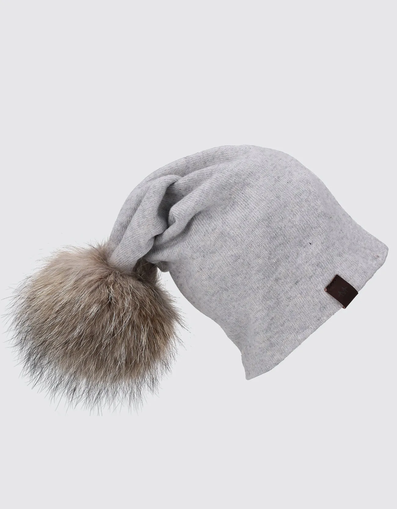 Women's  Beanie Hat with  Pompom