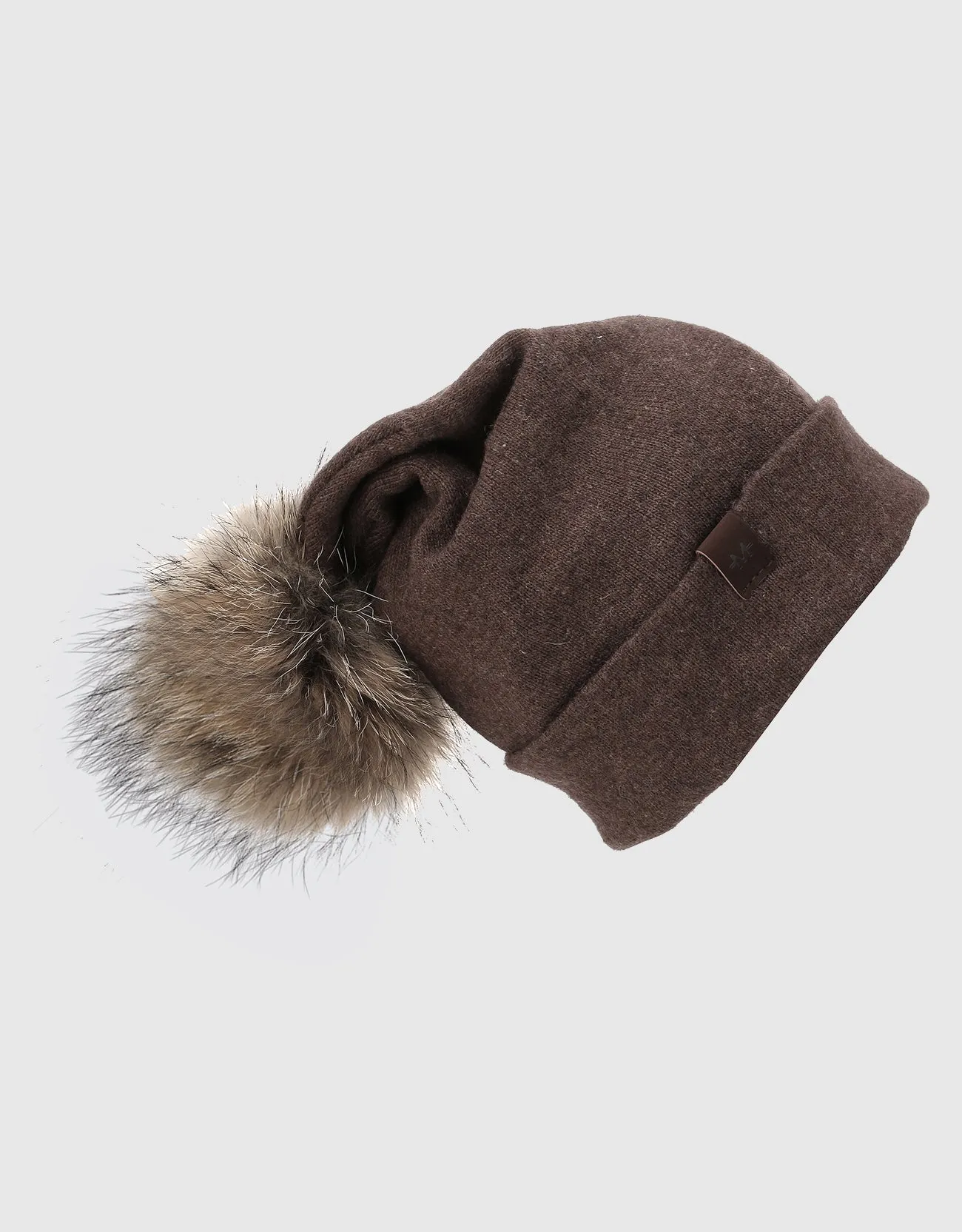 Women's  Beanie Hat with  Pompom