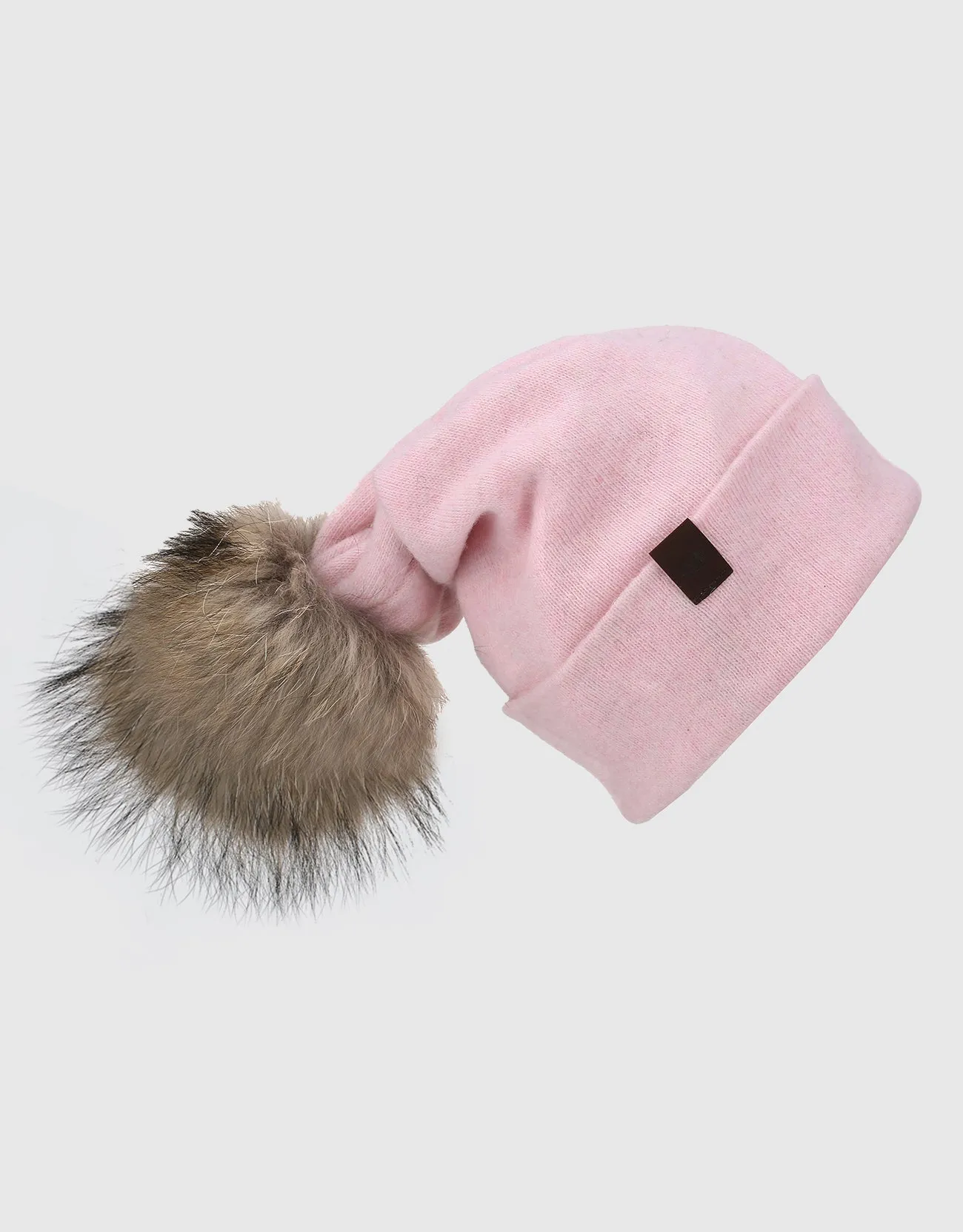 Women's  Beanie Hat with  Pompom