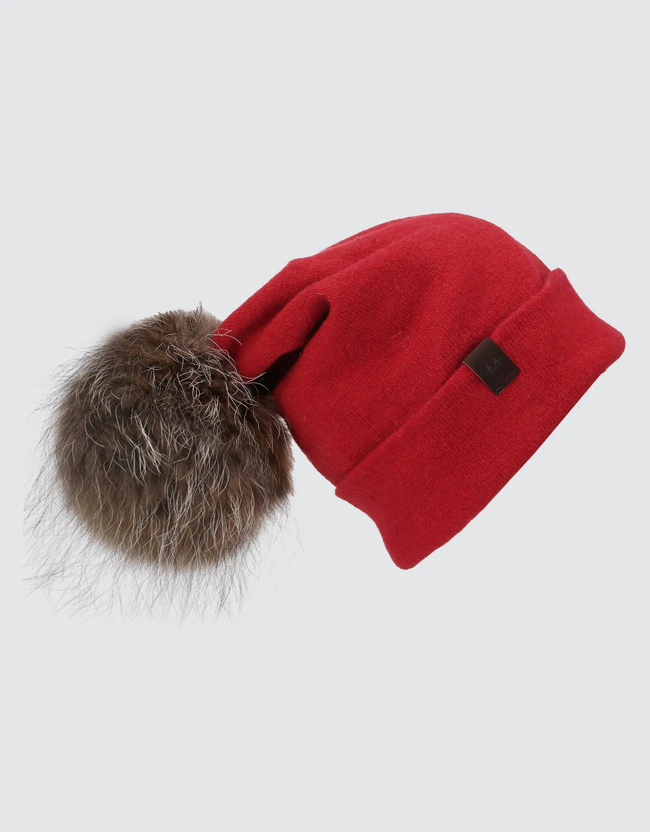 Women's  Beanie Hat with  Pompom