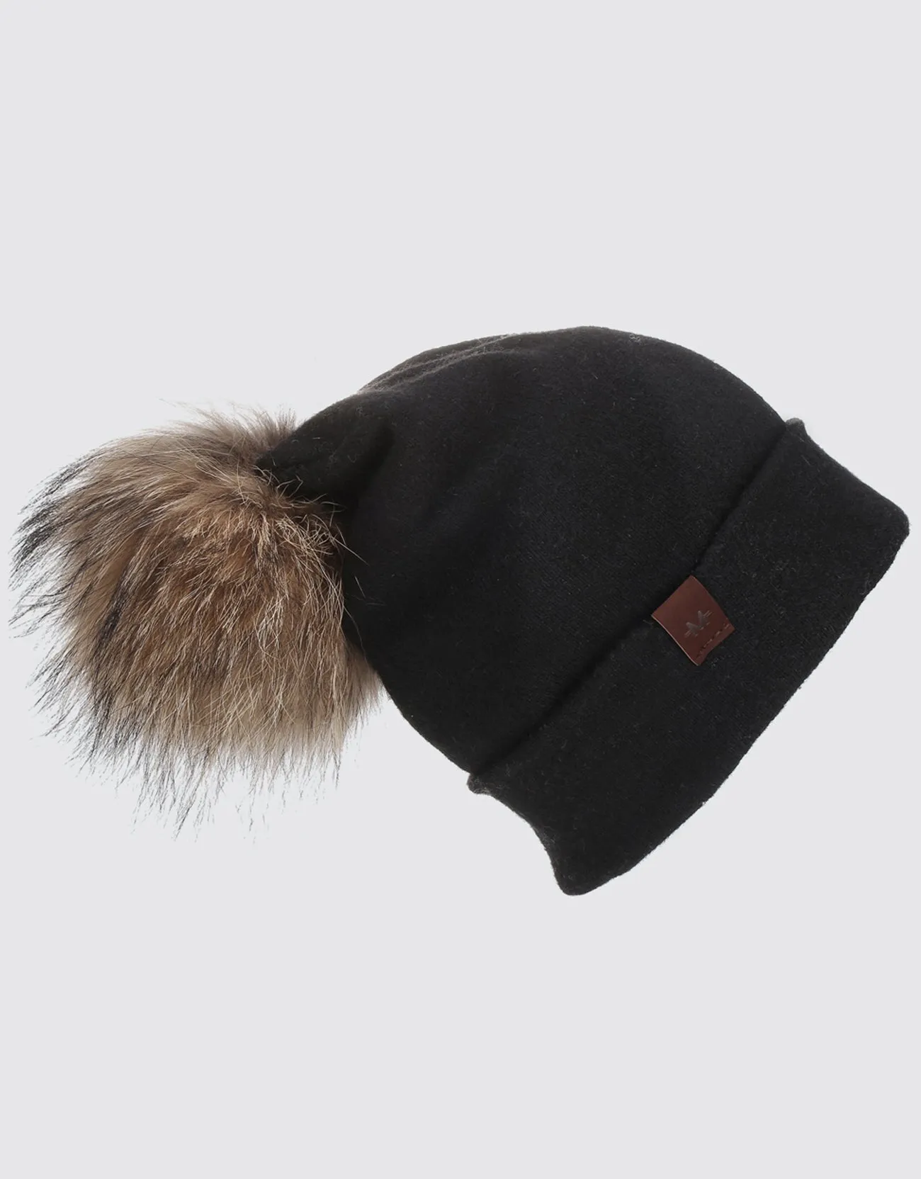 Women's  Beanie Hat with  Pompom