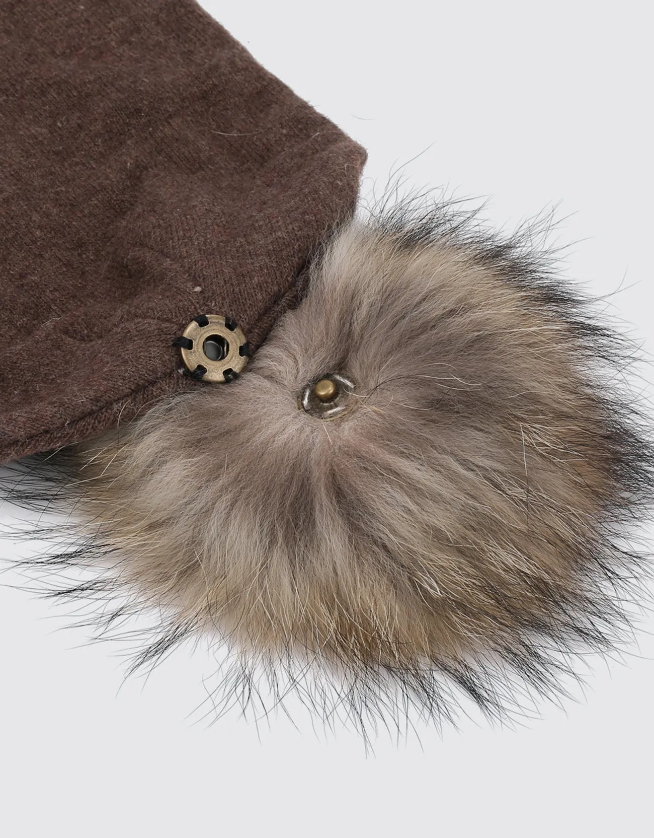 Women's  Beanie Hat with  Pompom