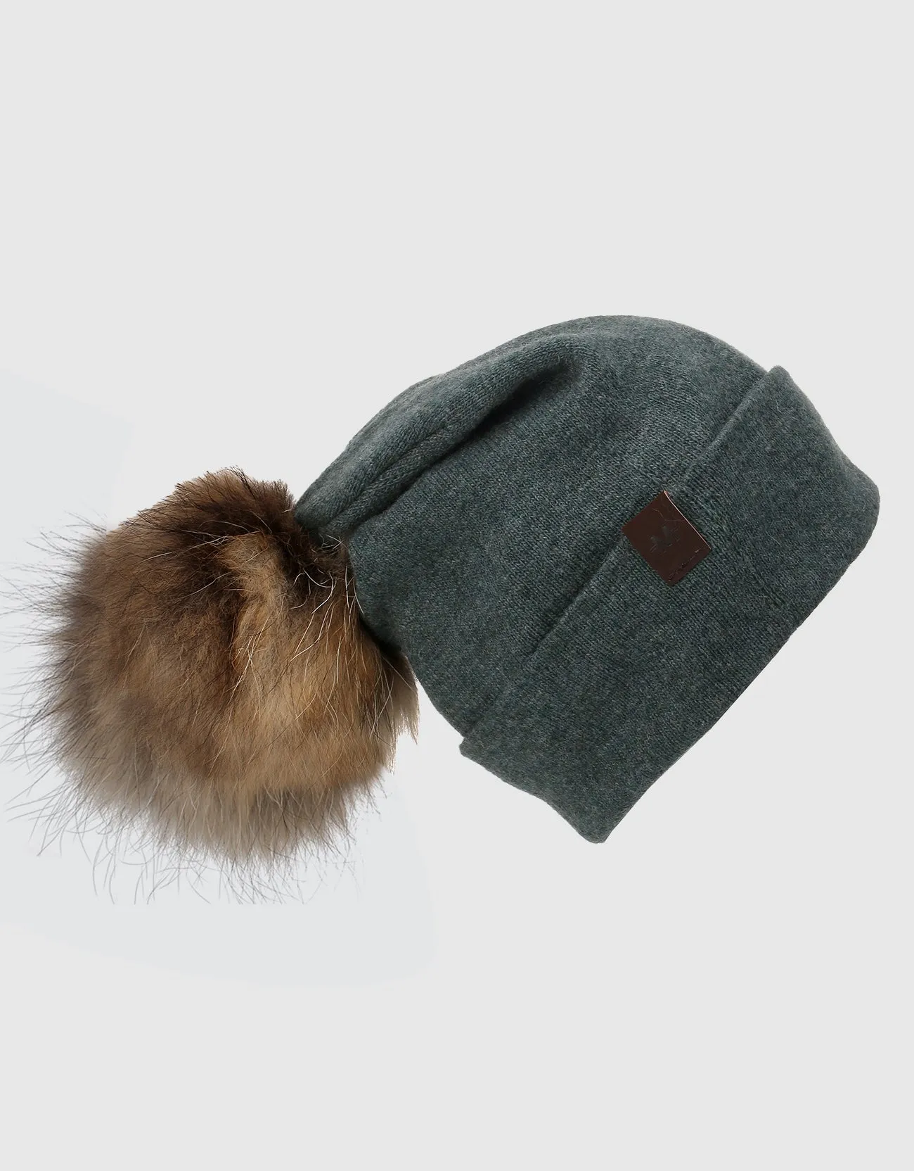 Women's  Beanie Hat with  Pompom