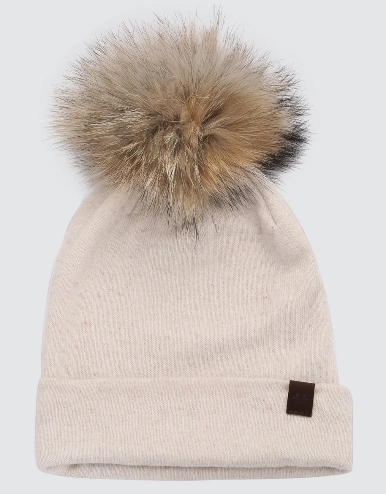 Women's  Beanie Hat with  Pompom