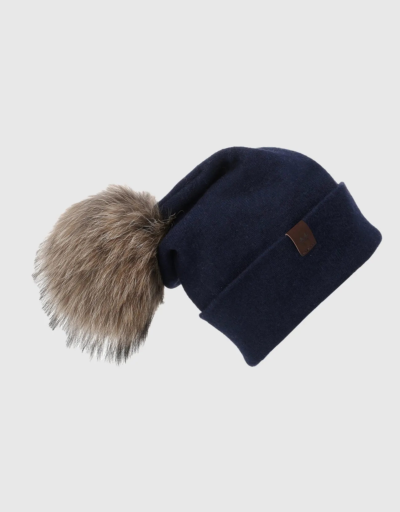 Women's  Beanie Hat with  Pompom