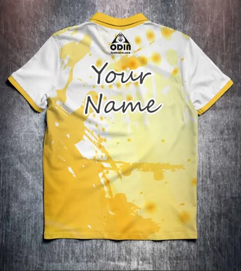 Yellow Splash Design Shirt