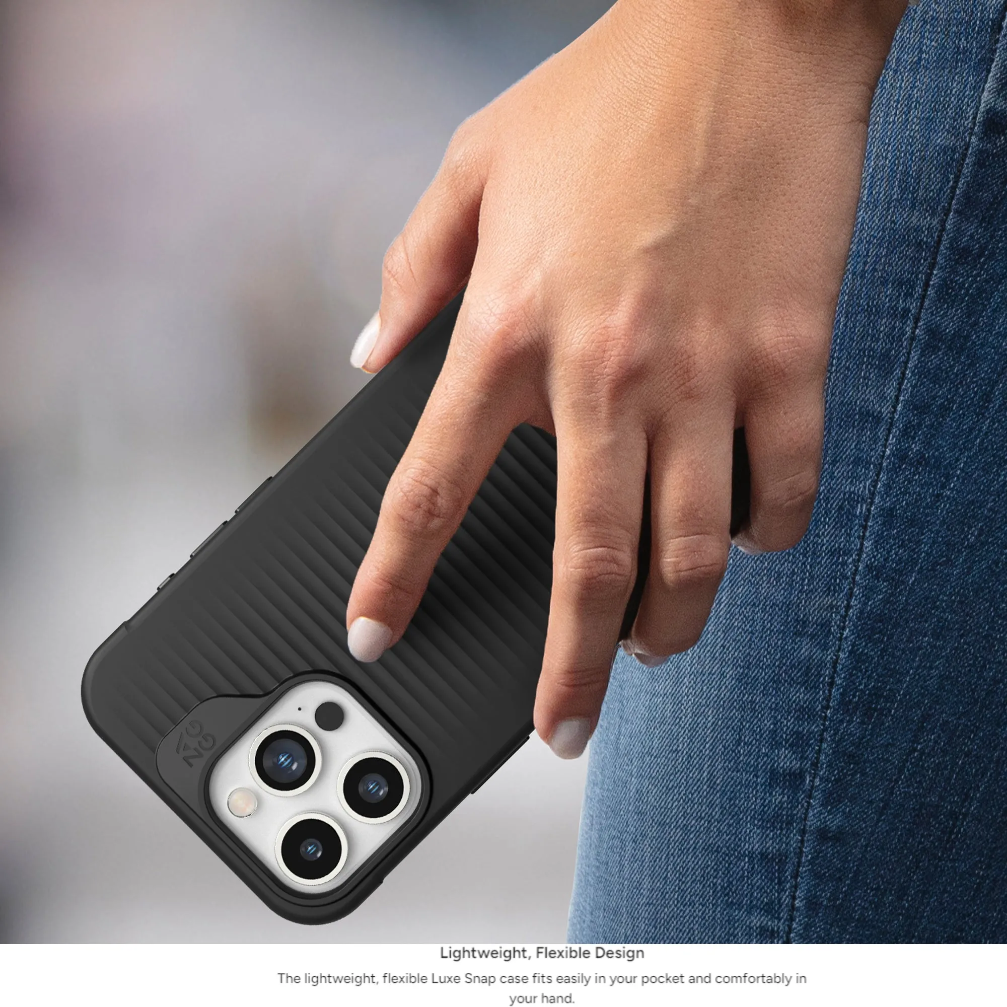 ZAGG Luxe Snap Case for iPhone 15 Series - Magsafe Compatible